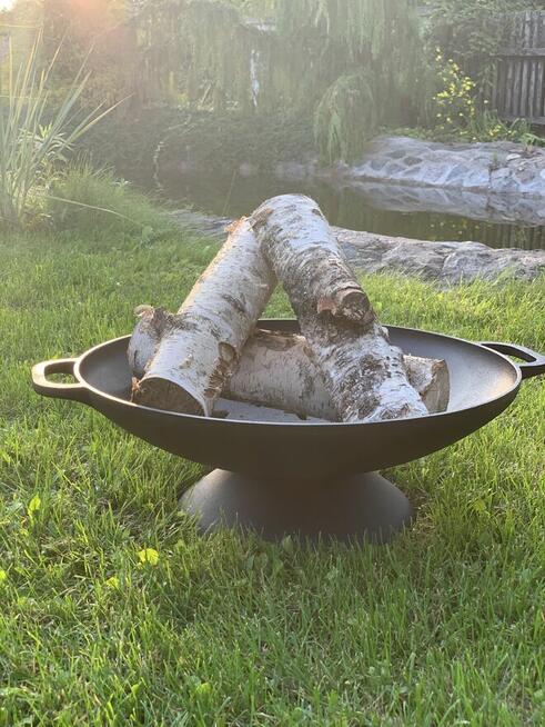 Ponadczasowe palenisko ogrodu grill ognisko żeliwne prezent