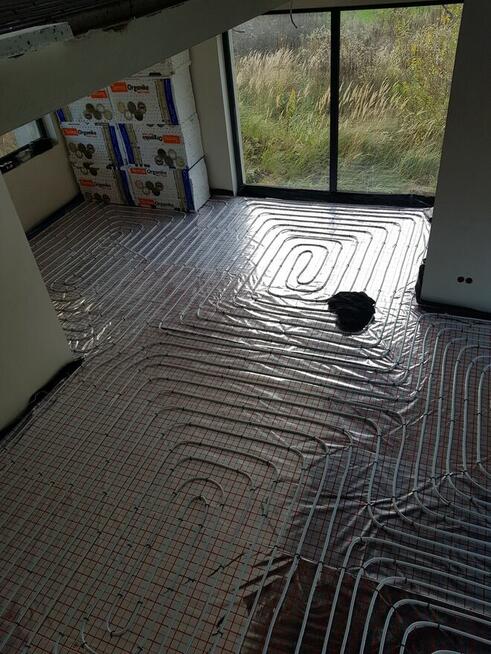 Ogrzewanie podłogowe, instalacje wod-kan