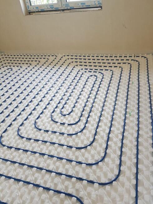 Ogrzewanie podłogowe, instalacje wod-kan