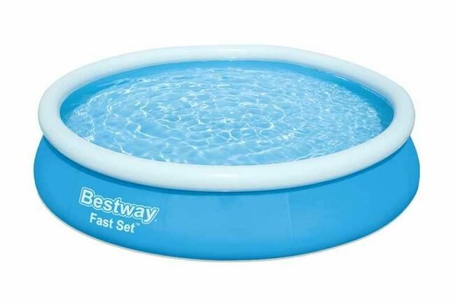 Basen Rozporowy Fast Set Z Pompą 3.66x0.76m Bestway 57274