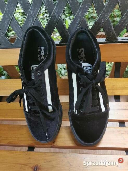 Sneakersy trampki BK Urban Life Style Rozm.39 JAK NOWE Czarne