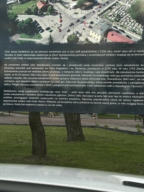 Działka budowlana Rekreacyjna Grabia gmina siedziejowice