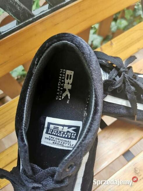 Sneakersy trampki BK Urban Life Style Rozm.39 JAK NOWE Czarne
