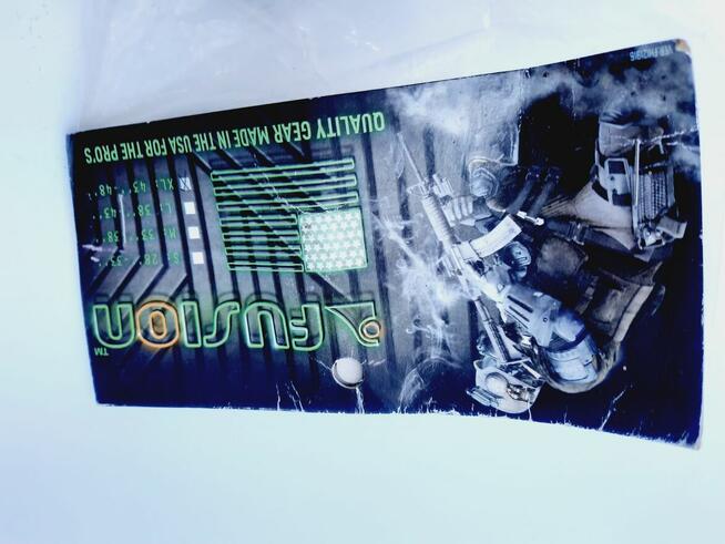 Fusion Pas wojskowy taktyczny patrolowy policja wojsko USA