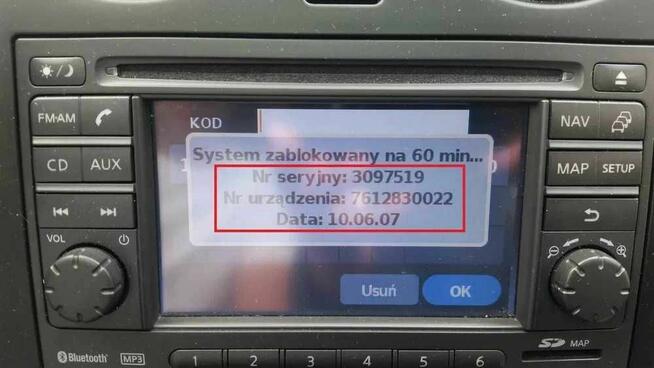 Nissan Polskie menu lektor LCN1 Qashqai Juke Micra Mapa PIN