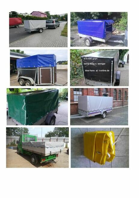 PLANDEKA NA PRZYCZEPĘ NA WYMIAR. PAWILON OGRODOWY NA WYMIAR.