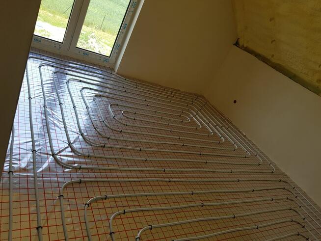 Ogrzewanie podłogowe, instalacje wod-kan