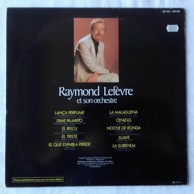Raymond Lefevre i orkiestra, płyta winylowa 1981 r.