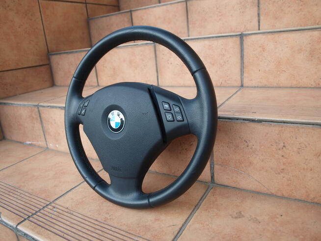 BMW 3 E90 E91 kierownica skórzana + airbag 2005 - 2011r