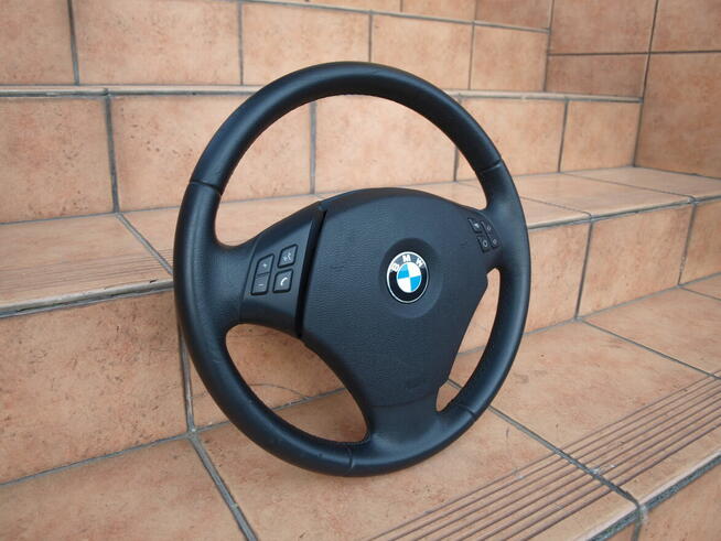 BMW 3 E90 E91 kierownica skórzana + airbag 2005 - 2011r