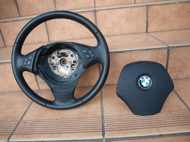 BMW 3 E90 E91 kierownica skórzana + airbag 2005 - 2011r
