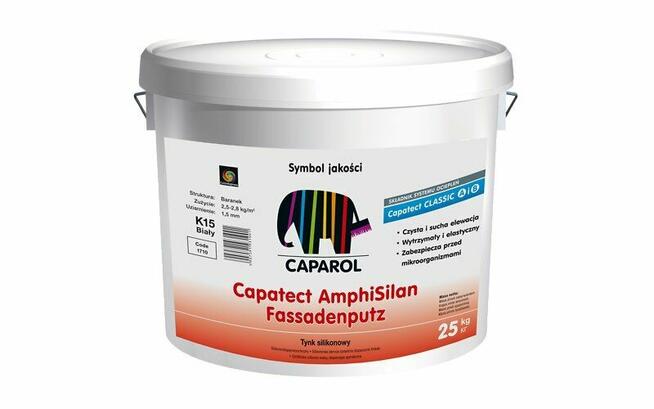 CAPAROL TYNK SILIKONOWY 1,5 mm - biały Capatect AmphiSilan
