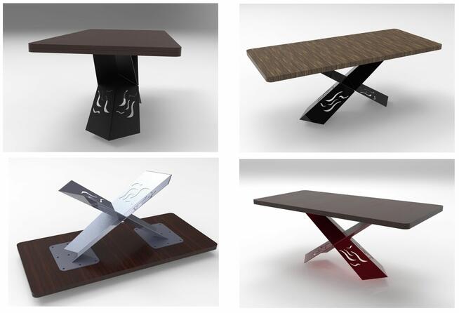 Noga stołu blatu ławy pająk biurka stolika nogi blat biuro