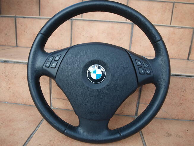 BMW 3 E90 E91 kierownica skórzana + airbag 2005 - 2011r