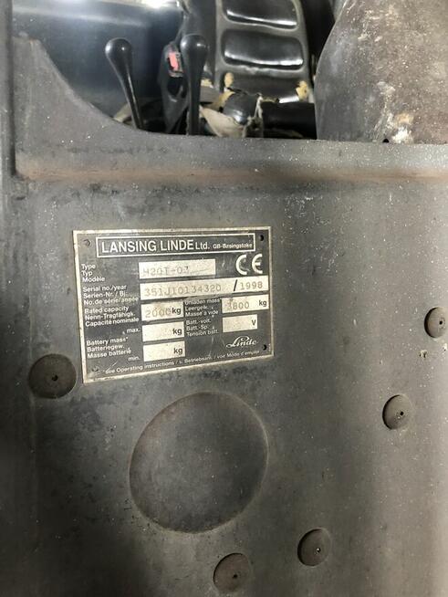 Wózek widłowy LINDE - widlak.