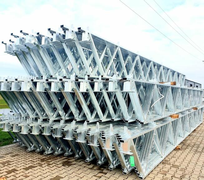 Nowa kratownica dachowa ocynkowana 8 m. z projektem