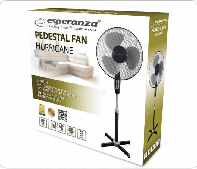 Wentylator Esperanza EHF001KE