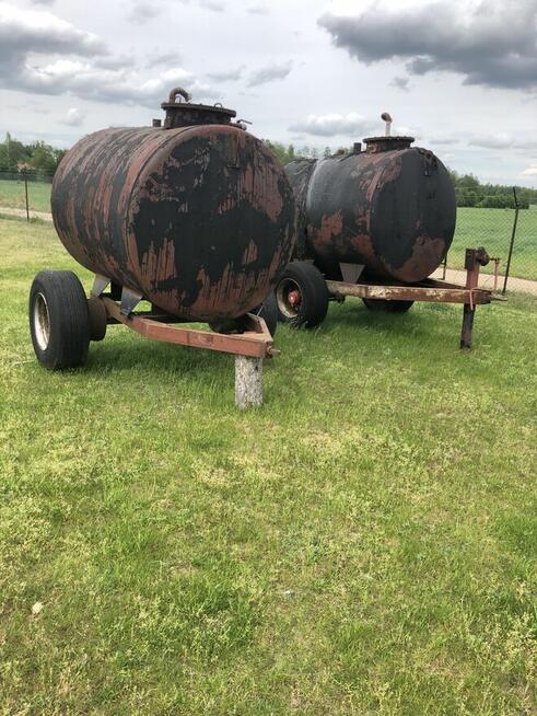 Beczka do wożenia wody / jednokółka / jedna oś. 7000 L.