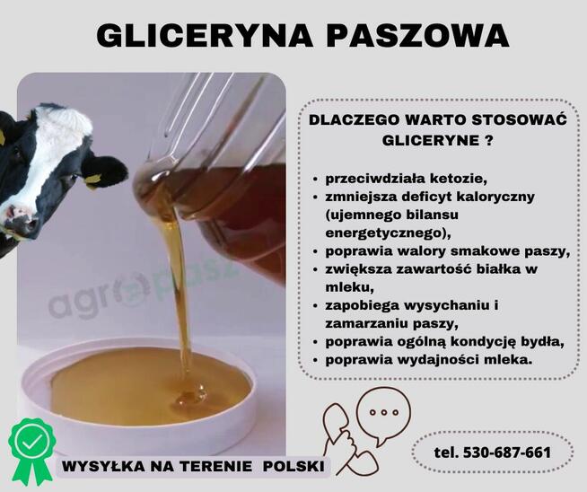 Gliceryna paszowa