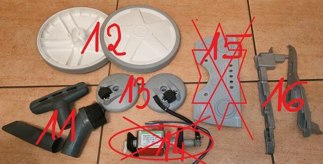 Zelmer AQUAWELT PLUS TYP;VC 7920.OST- tylko na części!