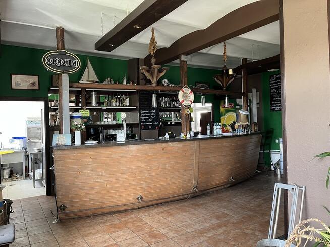 Restauracja "REJS" ul. Portowa 2 w Puławach.