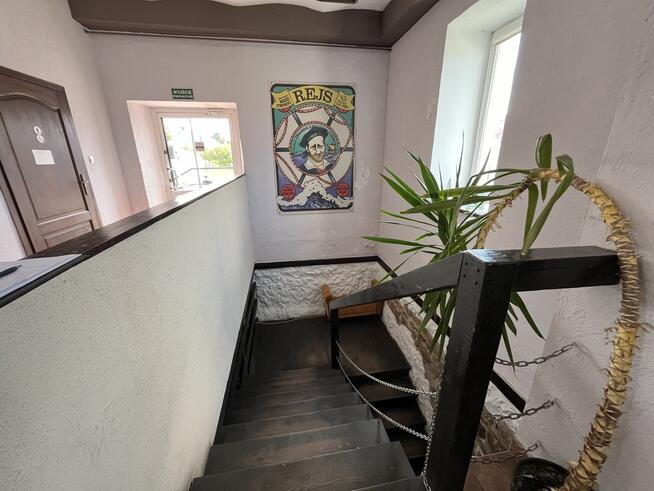 Restauracja "REJS" ul. Portowa 2 w Puławach.