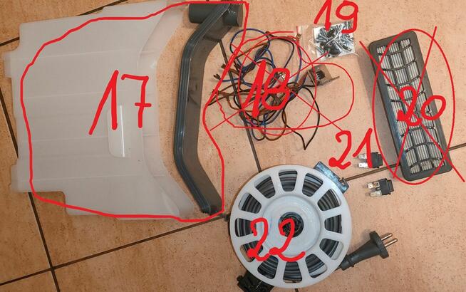 Zelmer AQUAWELT PLUS TYP;VC 7920.OST- tylko na części!