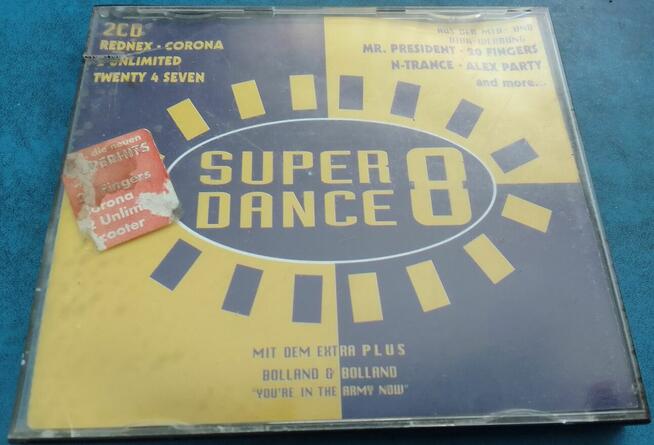 SUPER DANCE 8 ZYX MUSIC 1995 płyta CD w etui Germany