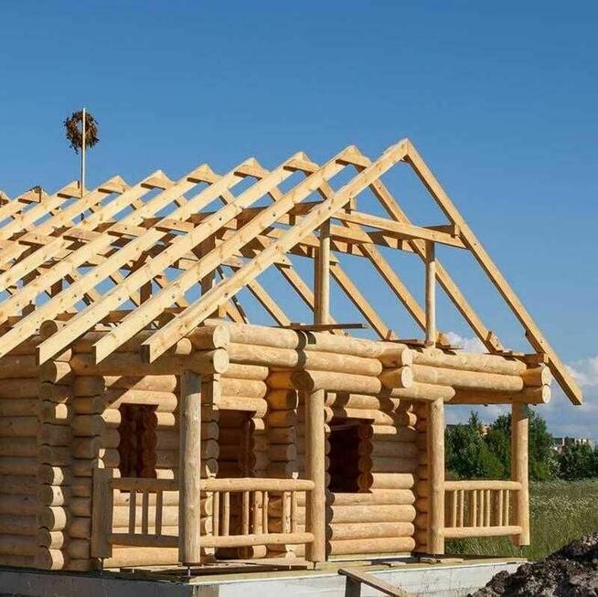 Więźba dachowa-impregnowana/strugana, łata, kontrłata, krokwie