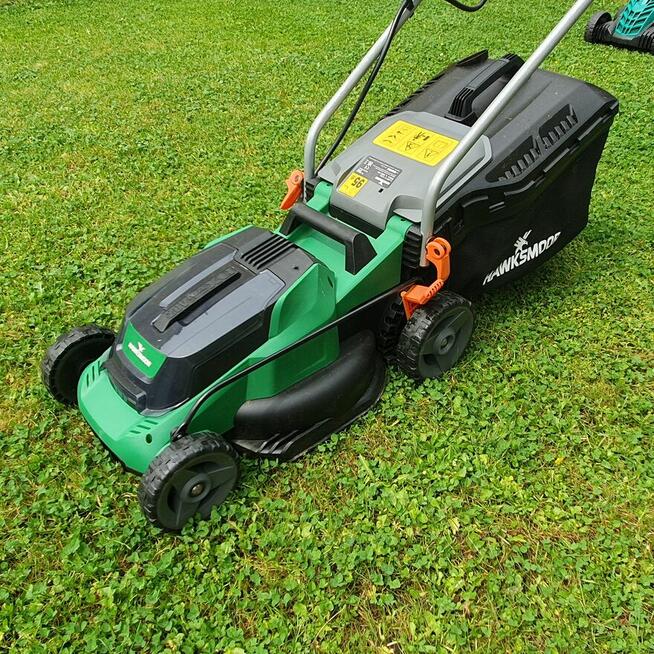 Kosiarka akumulatorowa 34cm 2x18v mocna lekka!