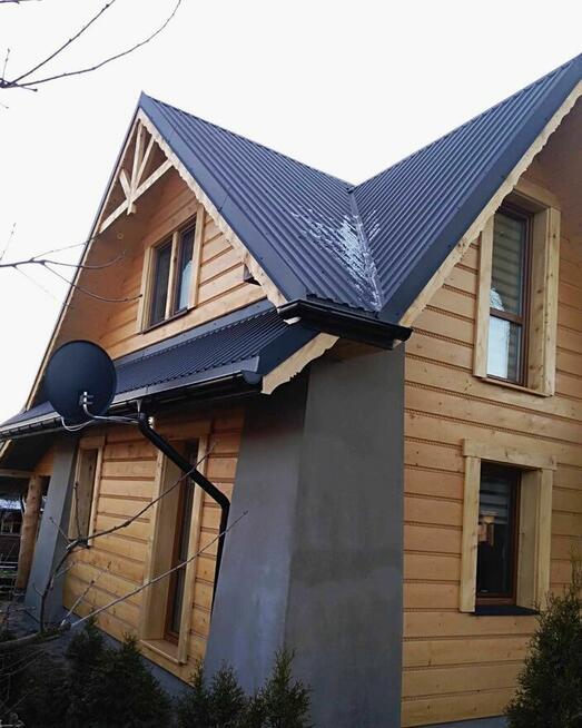 Deski elewacyjne płaskie/ półbal/ imitacja płaza/ boazeria