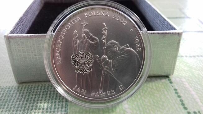 Moneta kolekcjonerska 10 zł – Jan Paweł II 2002