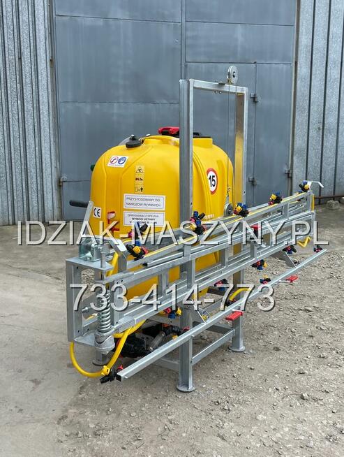 Opryskiwacz polowy zawieszany POLIMER 400/12 RSM ocynkowany