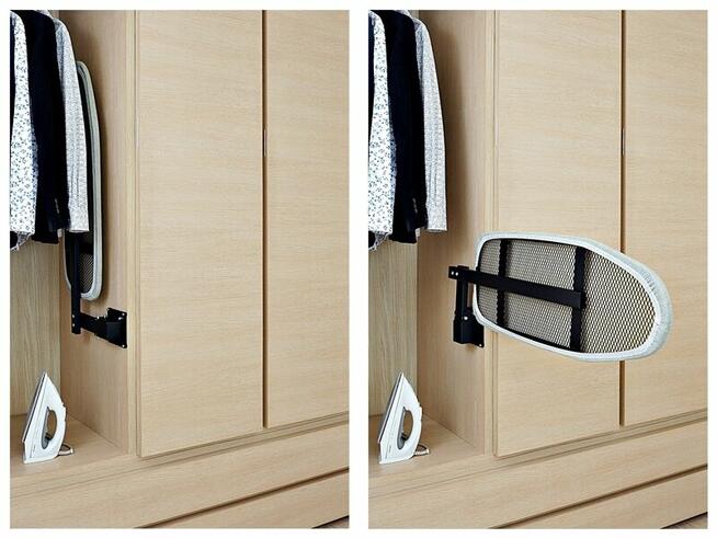 Deska do prasowania montowana w szafie 85 x 30 cm NOWOŚĆ