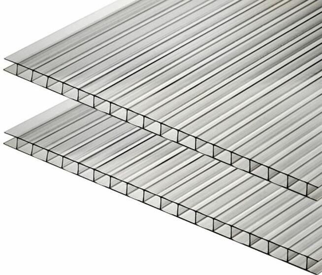 Płyty komorowe z poliwęglanu 6000 mm * 2100 mm * 4 mm ...