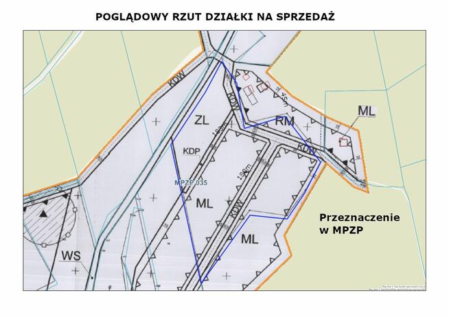 Działka rekreacyjna Marylin gm. Drawsko,