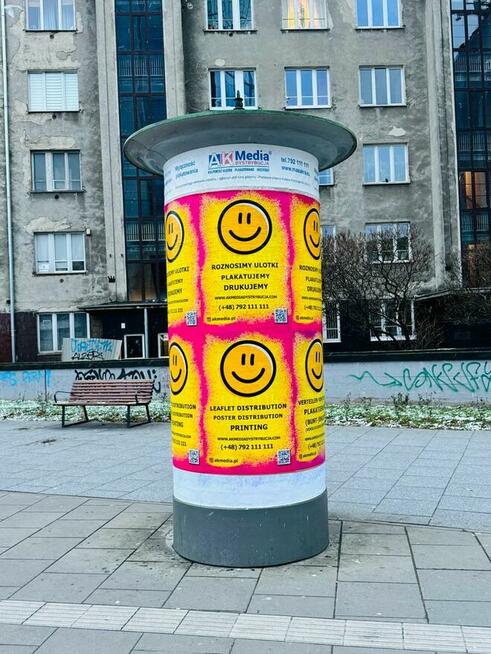 Plakatujemy, Drukujemy i Roznosimy ulotki w całej Polsce