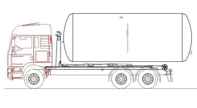 MULTILIFT HAKOWIEC urządzenie hakowe 20t super stan
