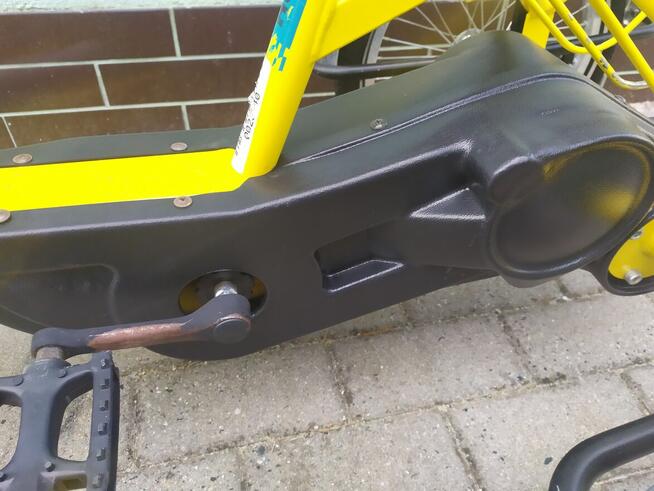 Rower rójkołowy rehabilitacyjny.