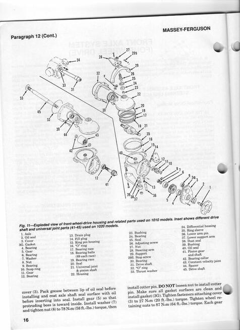 katalog czesci 1010 massey 1020 instrukcja naprawy po polsku