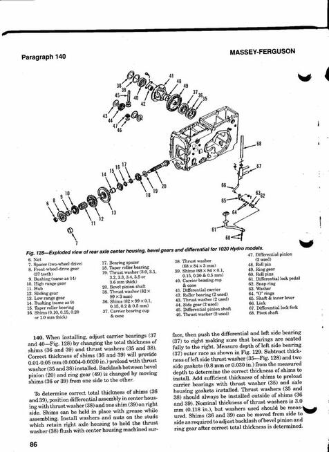 katalog czesci 1010 massey 1020 instrukcja naprawy po polsku