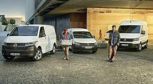 Transport towarowy - VW Crafter maxi