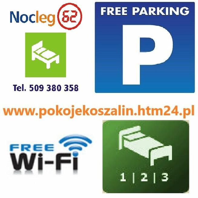 NOCLEG 62 POKOJE KOSZALIN 509 380 358