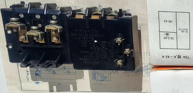 PRZEKAŹNIK TERMICZNY TERMIK TSA-63 26,5-40A 40-63 TERMOBIMET