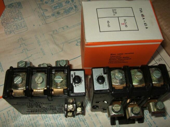 PRZEKAŹNIK TERMICZNY TERMIK TSA-63 26,5-40A 40-63 TERMOBIMET