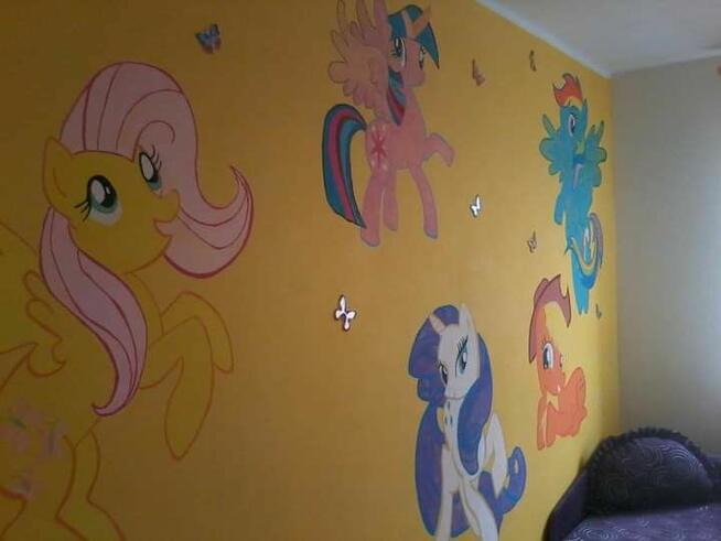 Malowanie artystyczne ścian i portrety