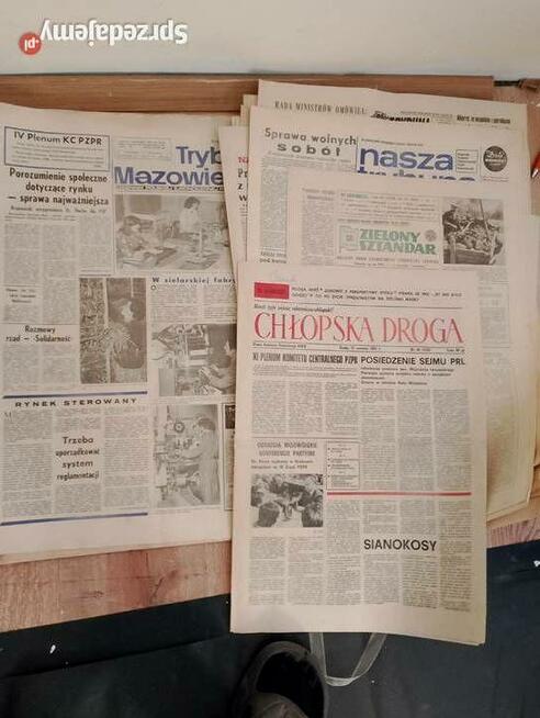 Dyplom, praca magisterska, doktorska, roczniki gazet