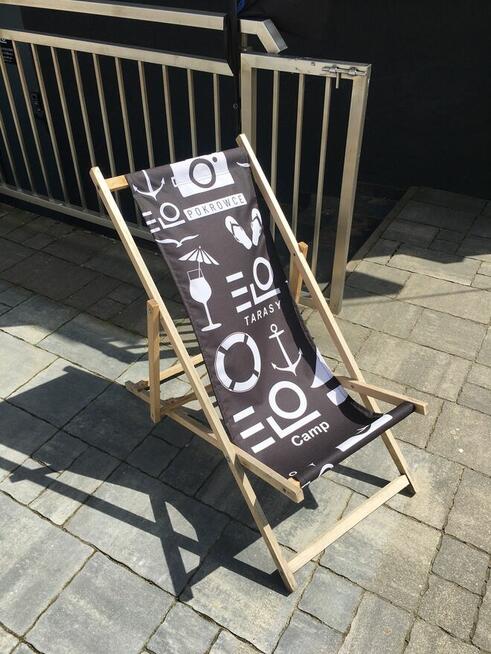 ELO Leżaki z nadrukiem. Leżaki z logo.