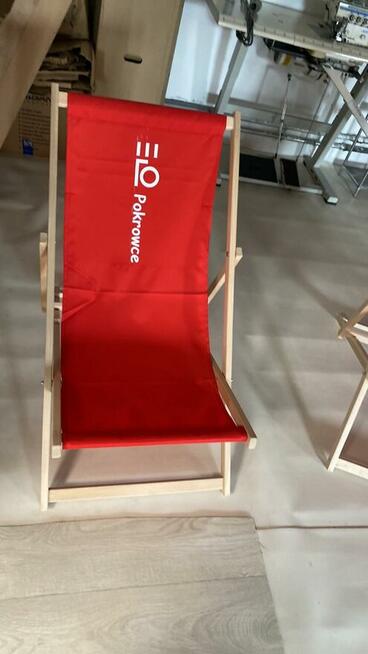 ELO Leżaki z nadrukiem. Leżaki z logo.