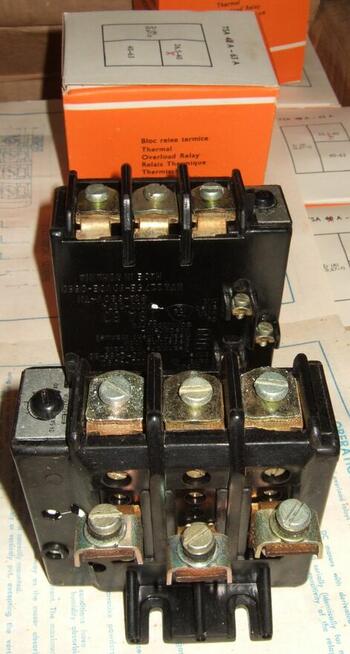 PRZEKAŹNIK TERMICZNY TERMIK TSA-63 26,5-40A 40-63 TERMOBIMET